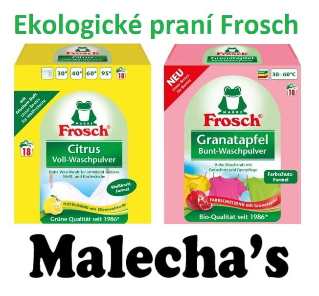 prirodni praci prasek frosch